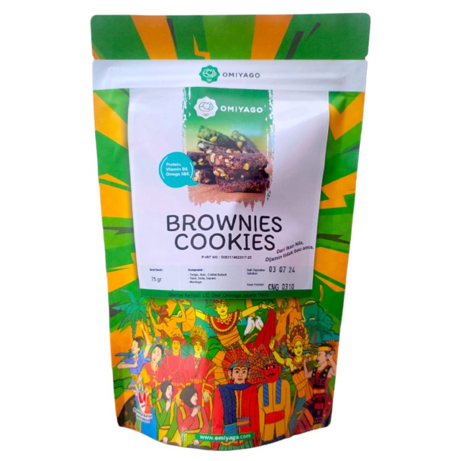 Omiyago Brownies Cookies 75 gr